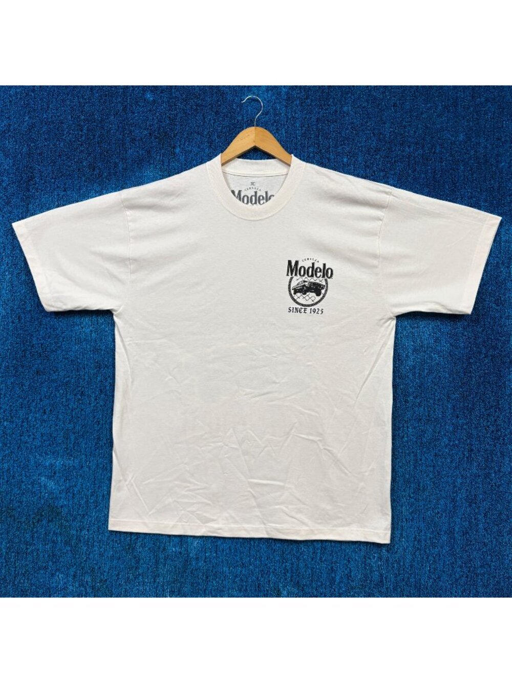 Cerveza Modelo Beer Beige T-Shirt Size Extra Large